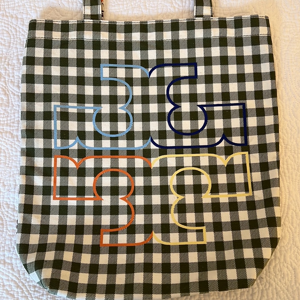Tory Burch Canvas/Cotton Tote.